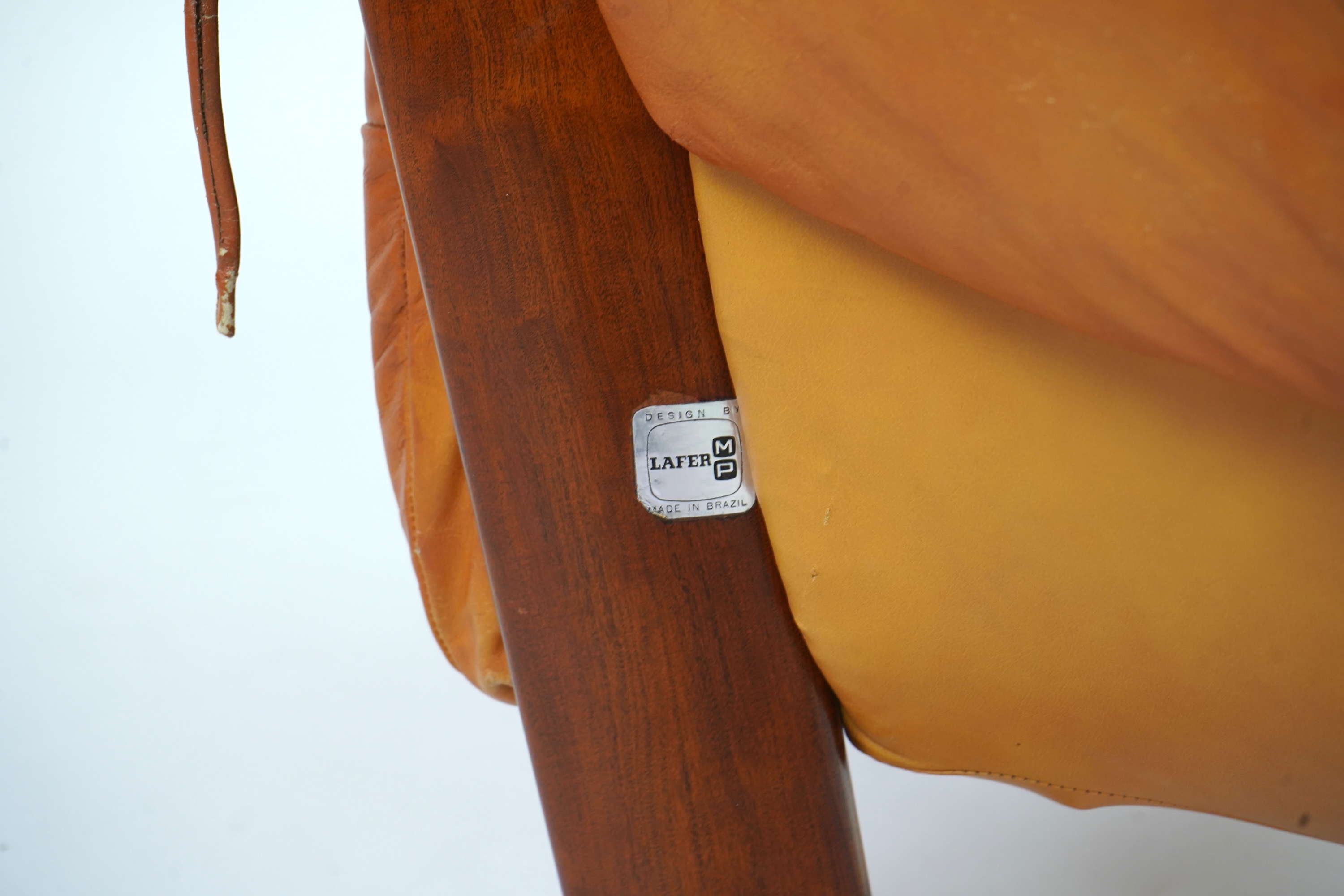 Percival Lafer (Brazilian, b. 1936) An 'MP-211' mid-century modernist lounge chair